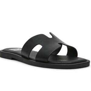 DV Dolce Vita Women's H-Band Hollie Lightweight Slide Sandal - Black